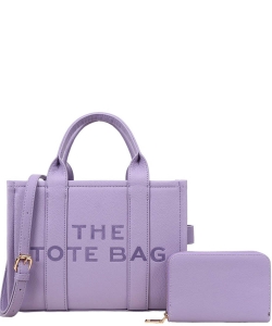 The Tote Bag For Women With Wallet DS-9116A LAVENDER